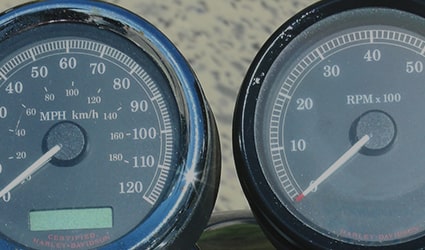 Two Motorcycle Gauges